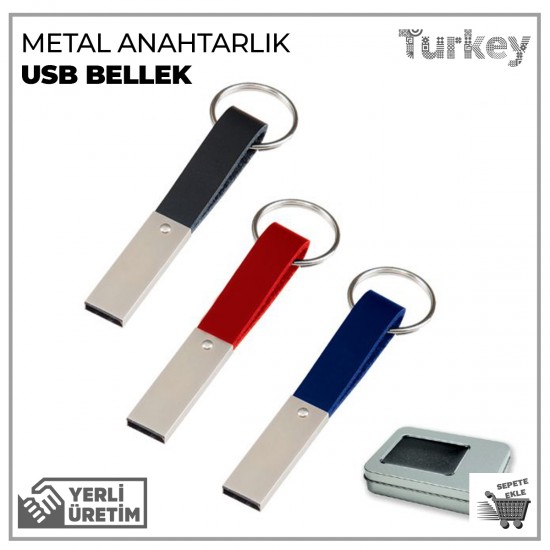 Metal Anahtarlık USB Bellek